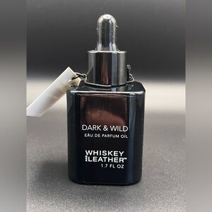 Whiskey & Leather Dark & Wild Mens Fragrance EDP Oil Dropper 1.7oz HTF Viral